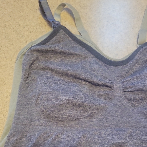 Touch Loom Maternity Nursing Tank Tops Black Navy Bean and Gray XXL - Picture 6 of 14